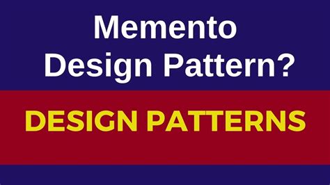 memento pattern real world example
